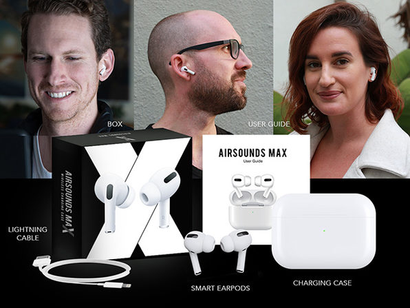 AirSounds MAX True Wireless Earbuds