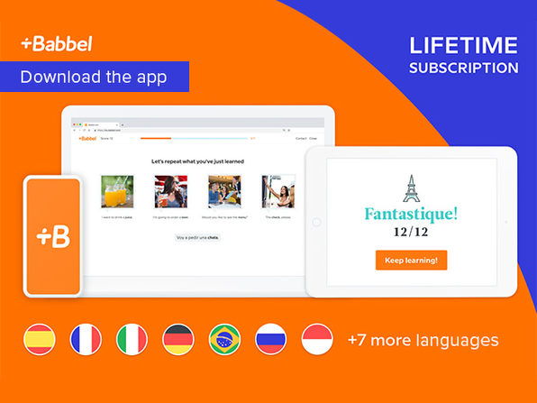 Babbel Language Learning Lifetime Subscription