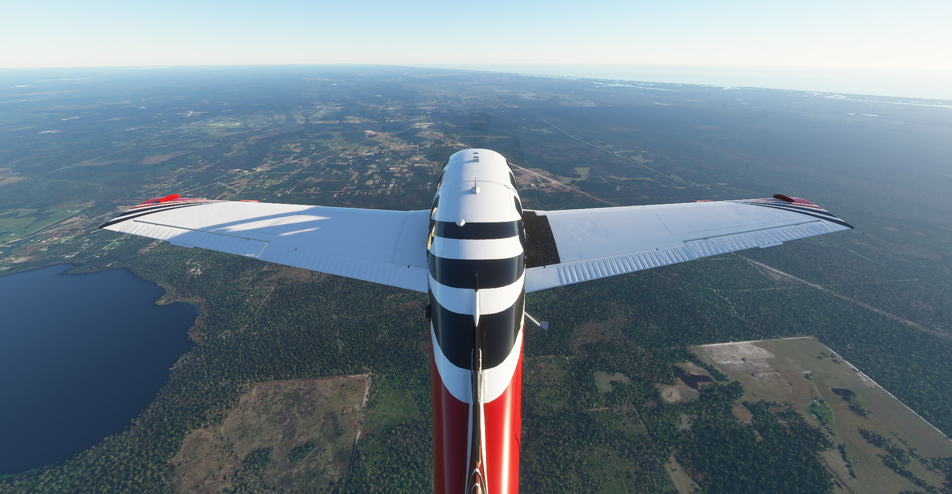Flight Simulator Bonanza Over Fl