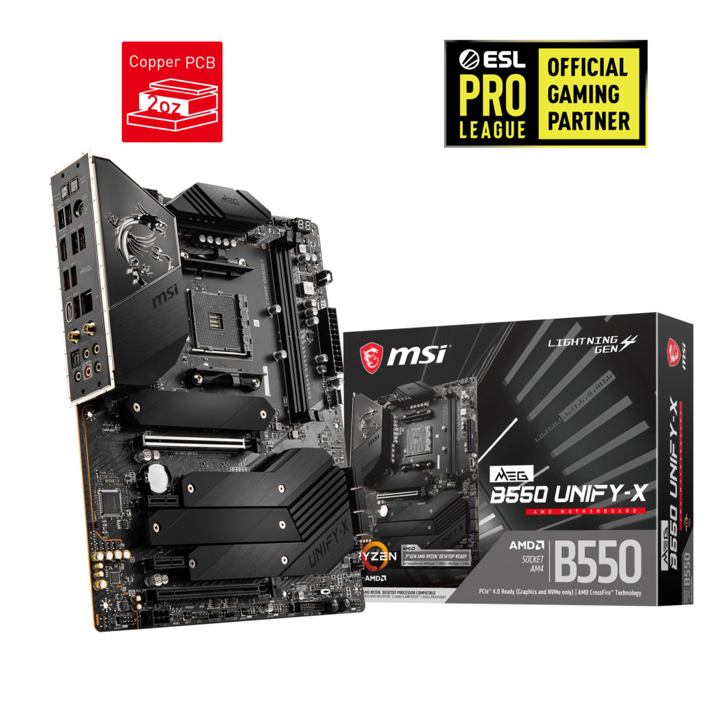 MSI MEG B550 Unify-X Motherboard For AMD Ryzen 5000 Desktop CPUs_2