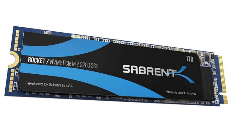 Sabrent 1TB NVMe available for $119