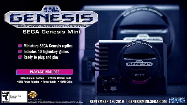 Pick up a brand new SEGA Genesis Mini for just $43